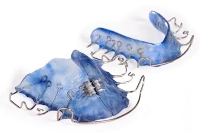 closeup of retainers offered at iSmile Orthodontics in San Ramon, CA
